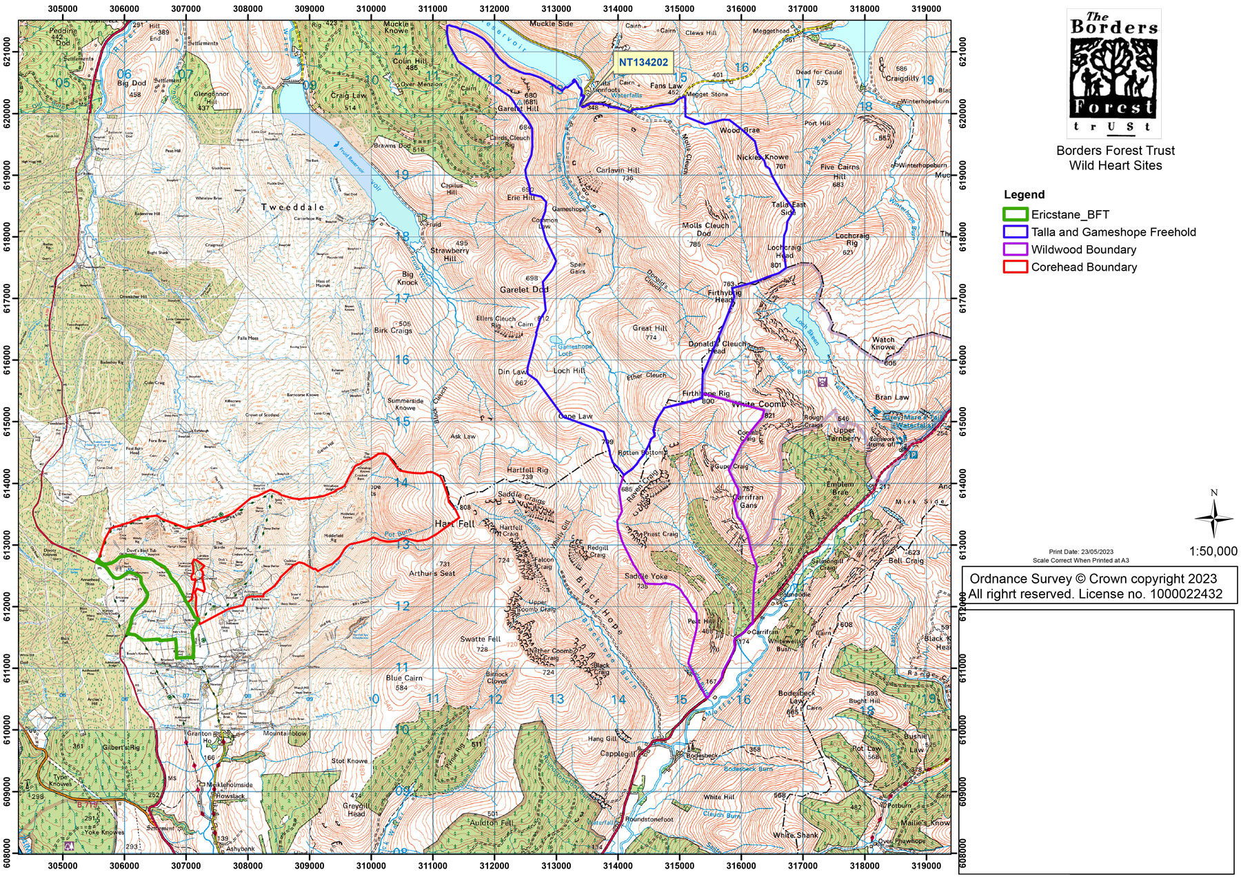 Wild Heart Map