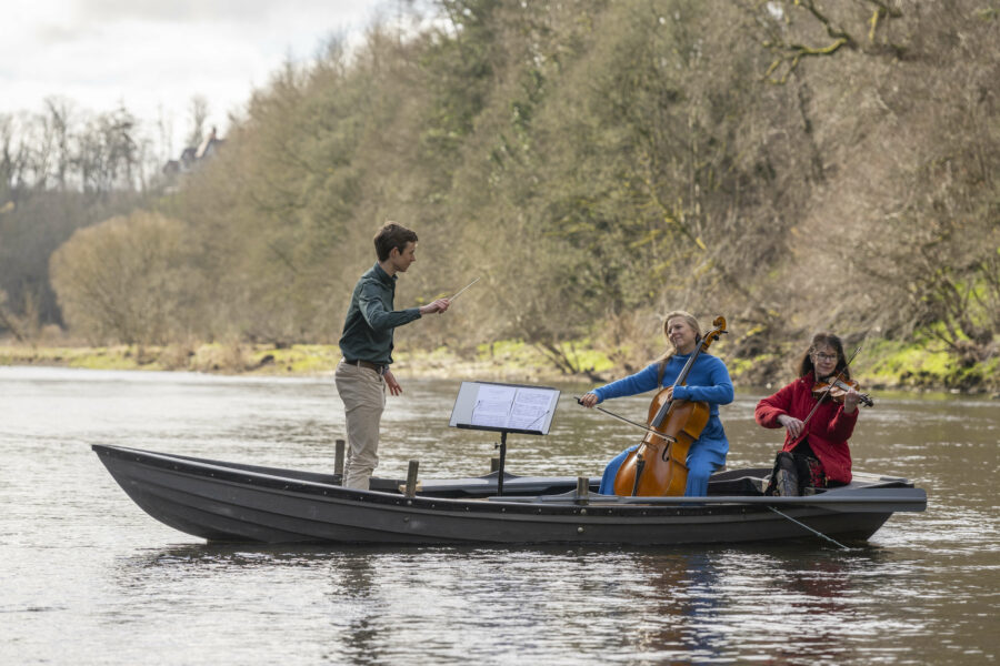 Water Organ helps to inspire unique River Tweed composition