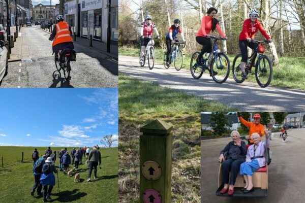 Images of bike users