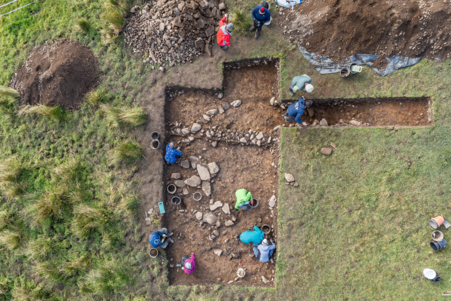 Excavations at Adie’s Brae, 20 April-1 May