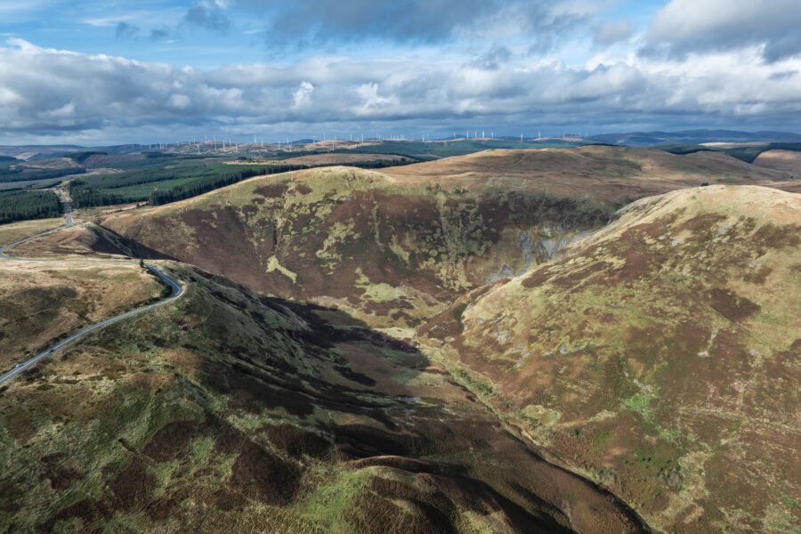 First Glimpse of the River Tweed