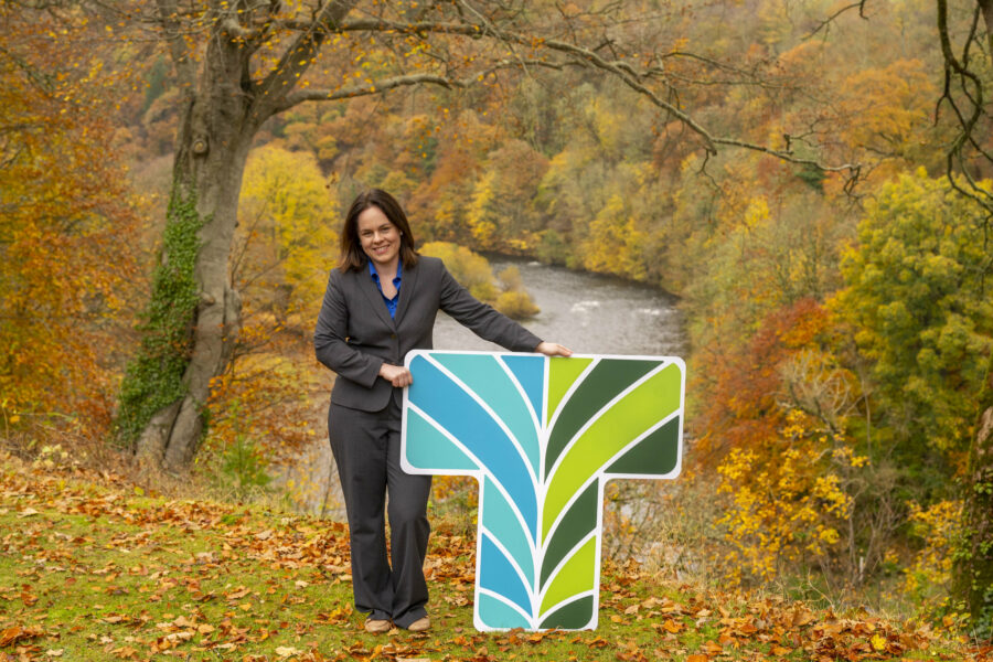 River Tweed Trail logo unveiled on Deputy First Minister visit