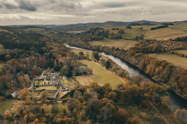 Meeting of the poets at Abbotsford
