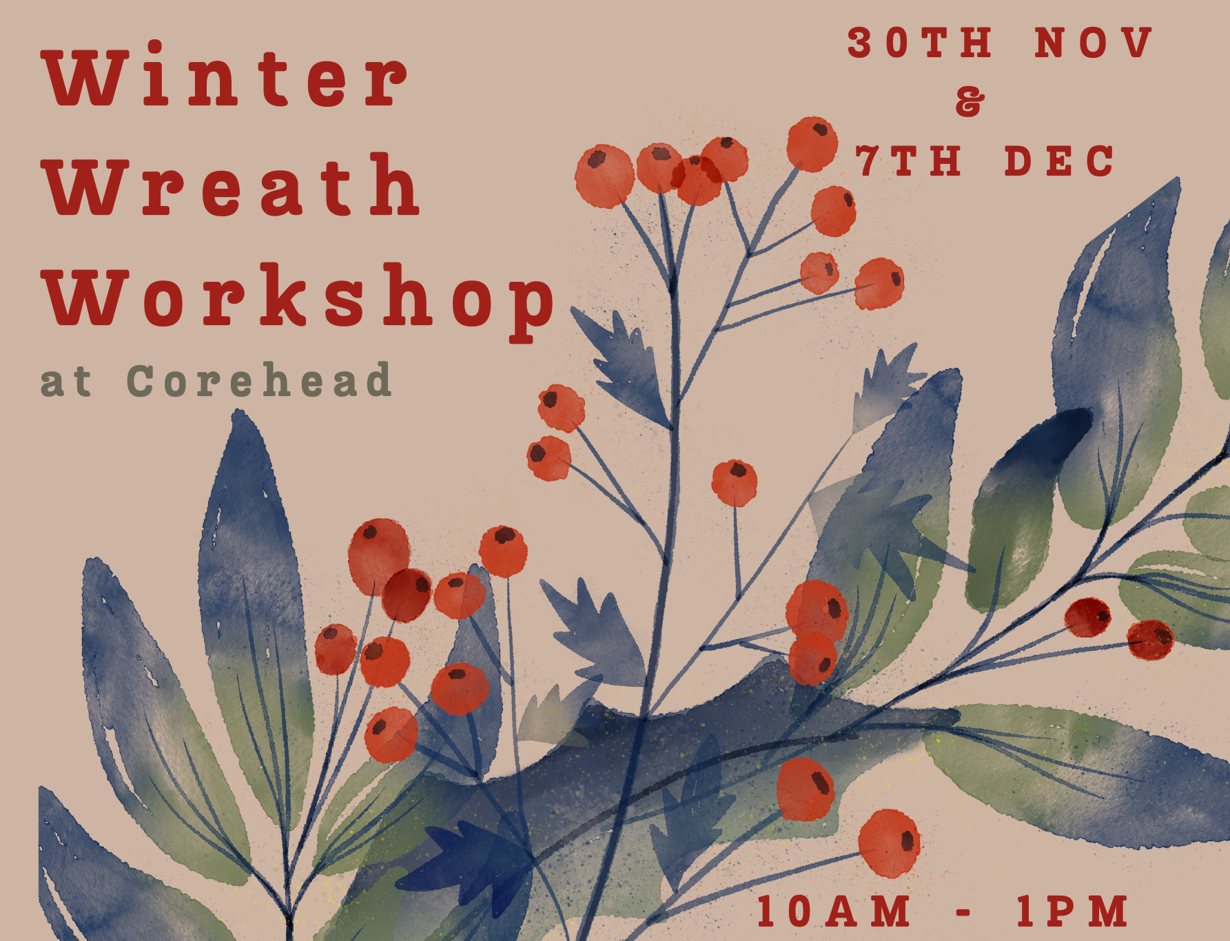 Winter Wreath Workshop
