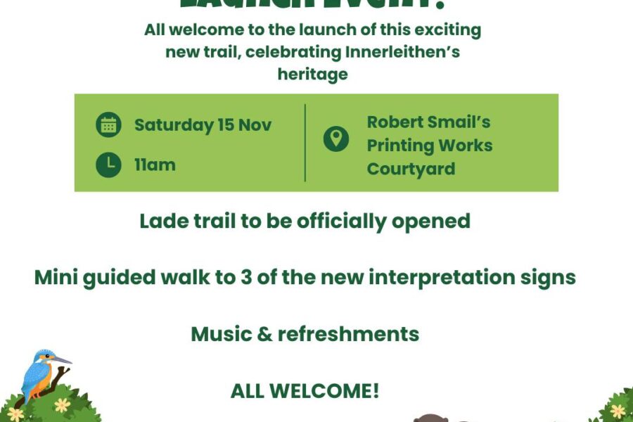 Innerleithen Mill Lade Trail – Launch