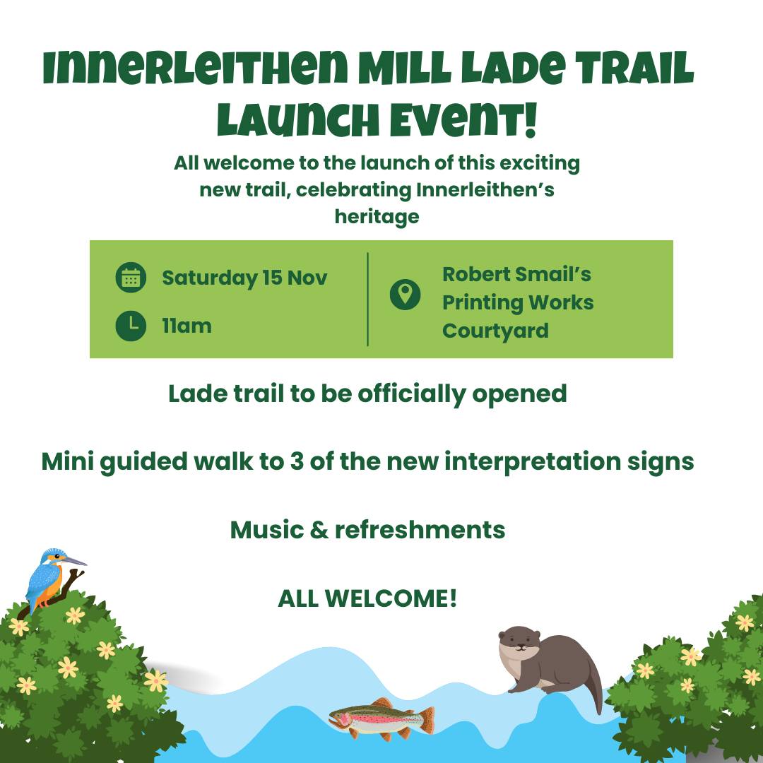 Innerleithen Mill Lade Trail – Launch