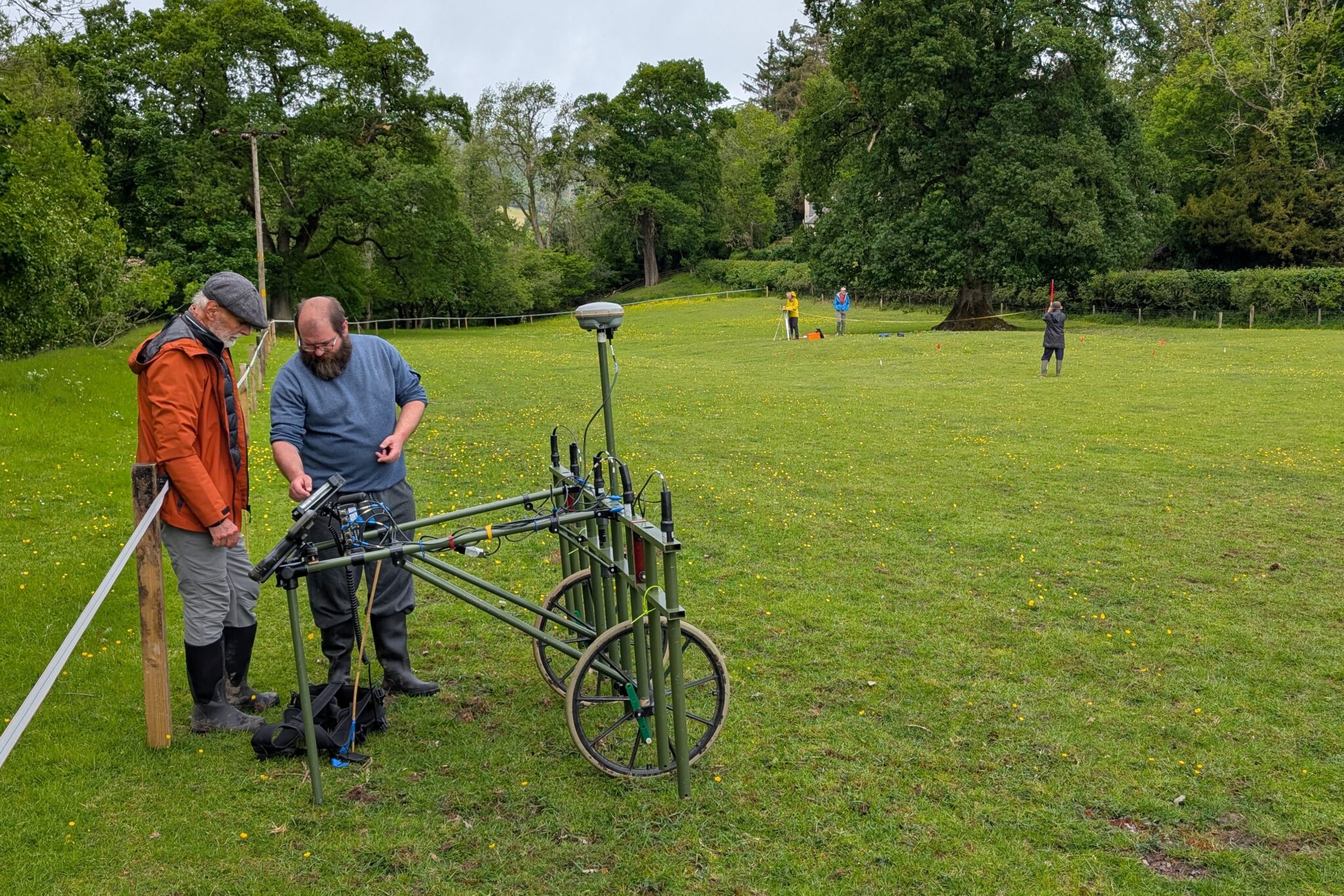 FULLY BOOKED Geophysical Survey at Fairnilee