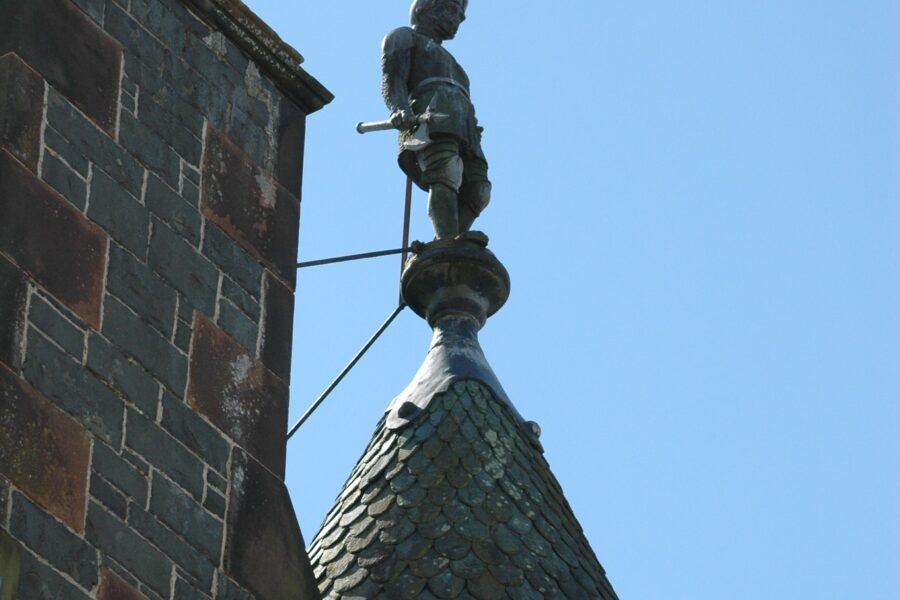 Robert the Bruce and his axe