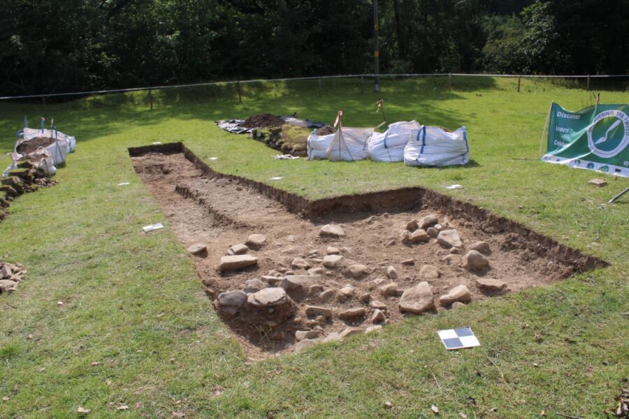 Excavations at Fairnilee, 11-19 May
