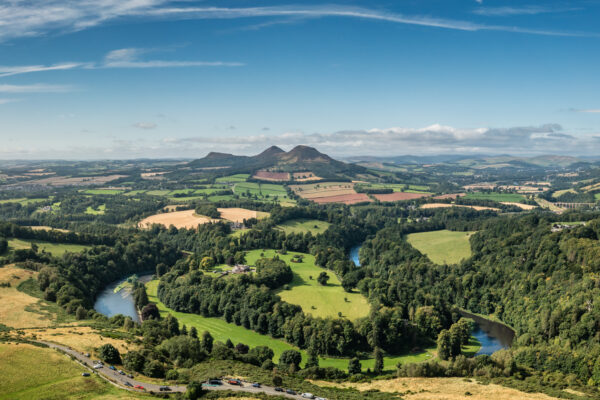 Old Melrose from Scott’s View
