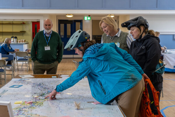 On the map at Innerleithen