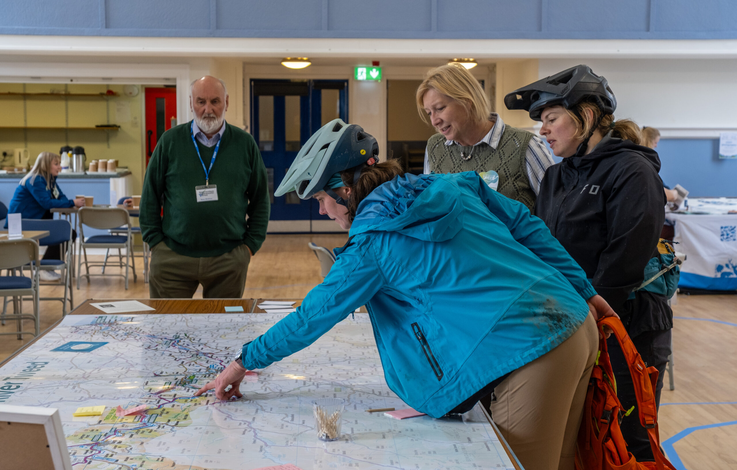 On the map at Innerleithen - Destination Tweed : Destination Tweed