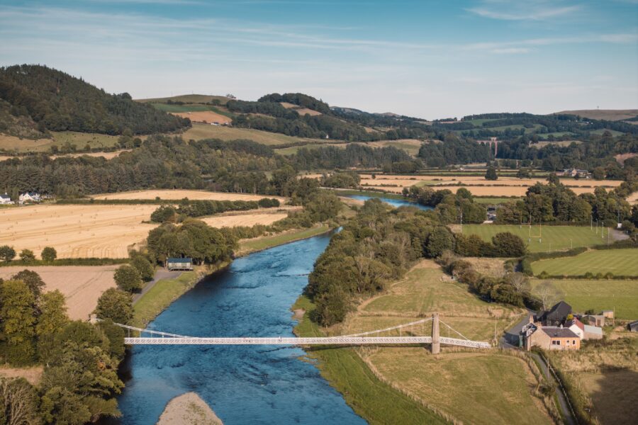 Crossing the middle Tweed over the centuries